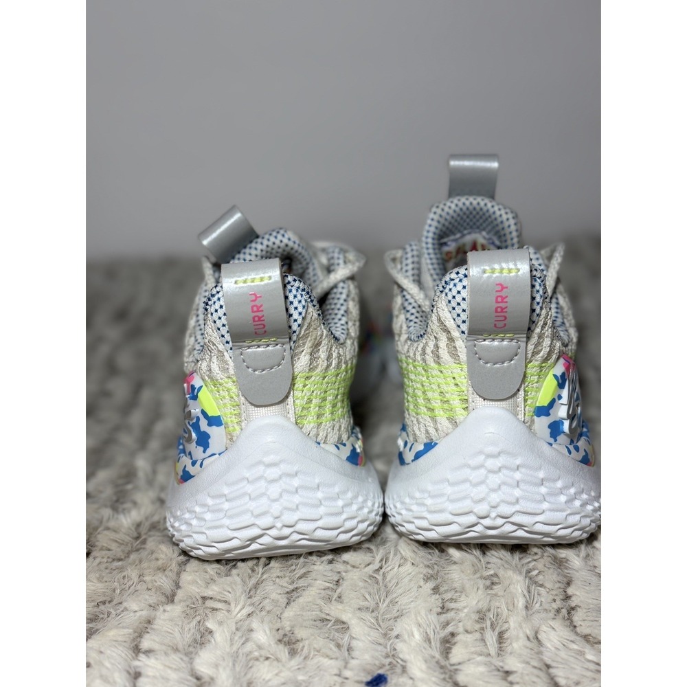 Under Armour Curry "Splash Party" Youth 4Y Basketball Shoes Multicolor - Picture 5 of 10